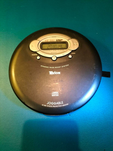 Discman tevion md4389 - discman, retro