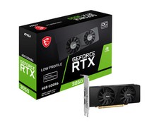 MSI GeForce RTX 3050 LP 6G OC 6GB GDDR6 Grafikkarte 1xDP/HDMI
