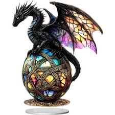 Bunte acryl drachen - acryl, figuren