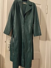 Ledermantel InWear 34/36 Grün