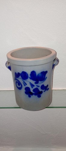 Steingut keramiktopf blau - keramiktopf,