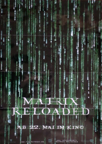 Poster filmplakat matrix - filmplakat,,