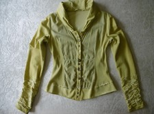 Bluse / Jacke  Bottega  Gr M  limone   Materialmix  Top Zustand