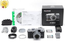 【Top Neuwertig mit Box】 FUJIFILM Fuji X Series X20 12.0MP Digitalkamera Silbe...