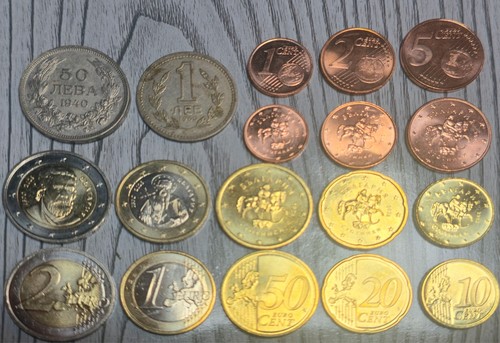 Bulgarian coins euro 2026 and - coins,