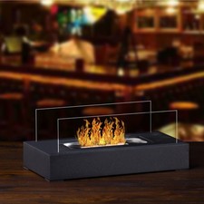 Tischkamin Dekofeuer Gelkamin Tischfeuer Dekokamin Feuerstelle Alu Bioethanol
