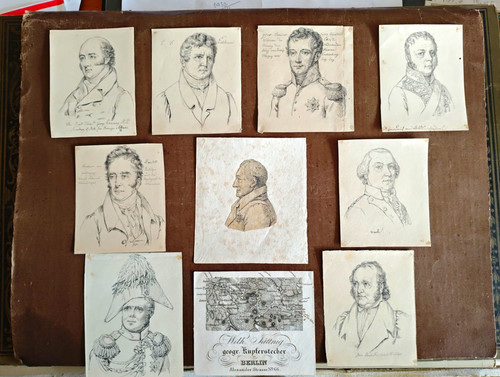 Grafik konvolut biedermeier - grafik,