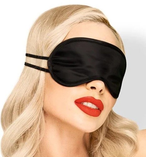 Schwarze schlafmaske - schwarze,