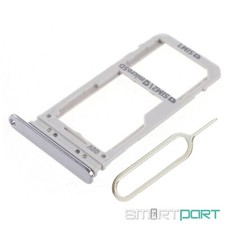 FÜR SAMSUNG GALAXY NOTE 8 DUAL SIM SD KARTEN HALTER ADAPTER FACH ORCHID GRAU+PIN