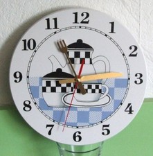 It´s tea time - witzige Wanduhr für Küche oder Esszimmer