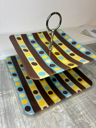 Retro etagere stöckig aus - retro, 2-stöckig