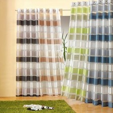 Gardine modern chic Ösenschal