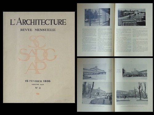 Architecture 1936 ecole - l'architecture,
