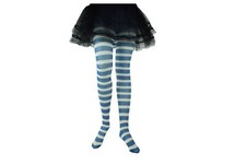 Strumpfhose Overknee Ringelsocken Stulpen gestreift bunt Karneval Damen Kinder