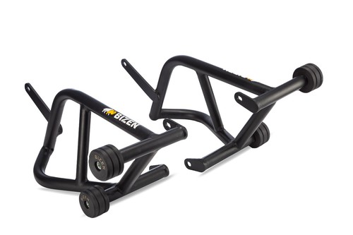Crash bars with - double, frame