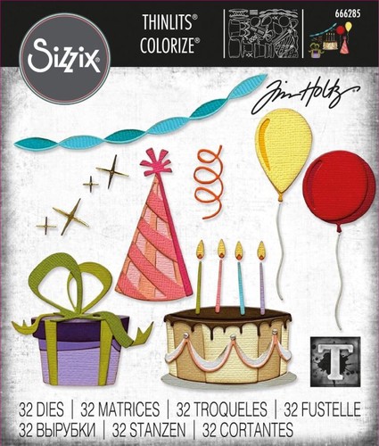 Sizzix thinlits die set - set,