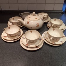Altes 20-teiliges Teeservice PMR BavariaJaeger & Co  US-Zone