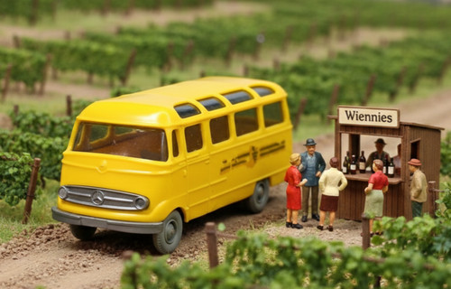 Wiking mercedes 319 bus - mercedes,