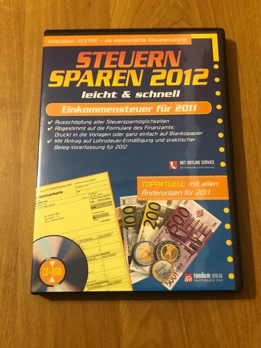 Steuer sparen 2012 - sparen,