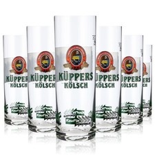 6x Küppers Kölsch Bier Glas