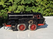 Blechspielzeug Dampflok US Zone Germany Vintage Tin Toy Spur 0 1950er Jahre ?