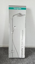 Hansgrohe Crometta E 240 Wassersparendes Duschsystem, Duschset