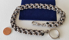 800 Silber Uhrenkette Uhren Kette; 32,3 gr.