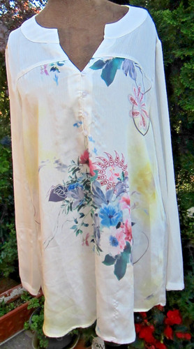 Damenbluse tunika 2xl - damenbluse/tunika, gr.2xl,bunt
