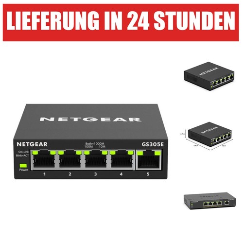 Netgear gs305e managed switch - netgear,