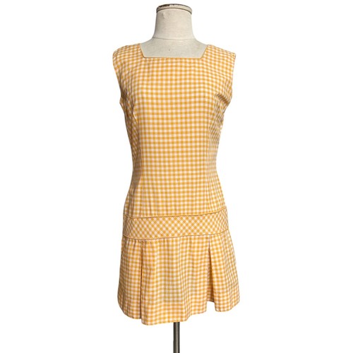 60s vintage dropwaist gingham