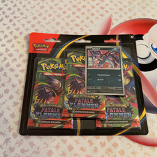 Mega Entwicklung Fatale Flammen Blister Sniebel | Deutsch | NEU | OVP | Pokémon