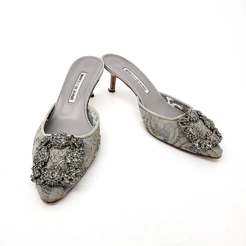 Manolo blahnik mule - manolo,