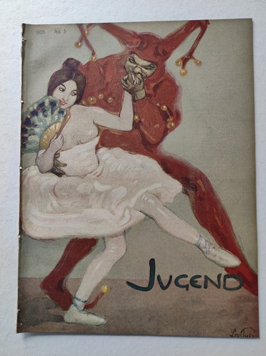Original zeitschrift jugend - zeitschrift,
