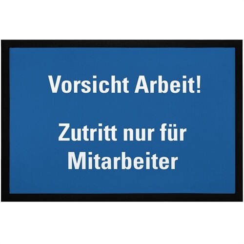 Fußmatte lustig vorsicht - fußmatte,