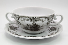 18.4 Seltmann Weiden Barock  * Rheingau * Suppentasse + Untere