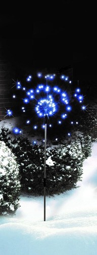 Led gartenstecker feuerwerk - led,