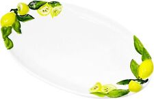 ital. Relief Keramik Teller