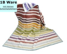 Kuscheldecke 150x200 Baumwolle Dralon Wohndecke Biederlack Streifen 1b Ware