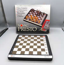 #SE4709# Vintage Schachcomputer Novag Presto 80er Jahre *RAR* in OVP (lesen)