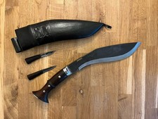 Handmade Gurkha Kukri (Bhojpure Panawal, Nepal) – 11” (~28 cm) Klinge –neuwertig