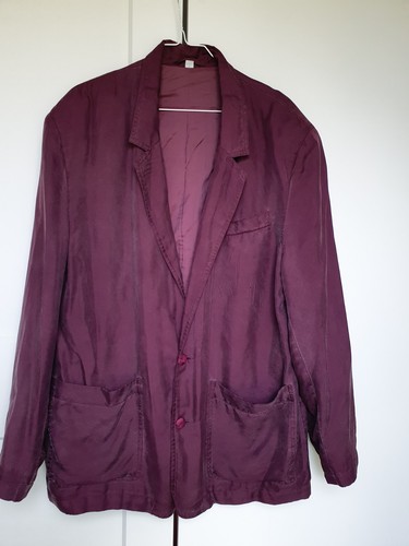 Weinroter blazer vintage jacke - blazer,