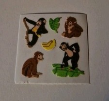 Sandylion Sticker : 1 Stoff Abriss! - Affen mit Banane