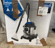 Scheppach SprayVac20 Sprüh- und Waschsauger 5-in-1 1600W 20L Edelstahl + Zubehör