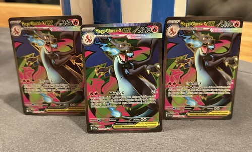 Pokemon mega glurak - 3x,
