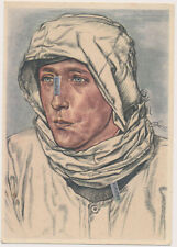 AK Spähtruppführer Westwallvorfeld im Schneetarnhemd (6281a)