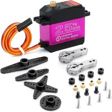 25kg Digital Servo Full Metal Gear Servoarm Mit Hohem Drehmoment Für Rc Car 180°