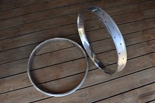 Fatbike Felge 26 Zoll  Alu poliert  32 Loch 65mm