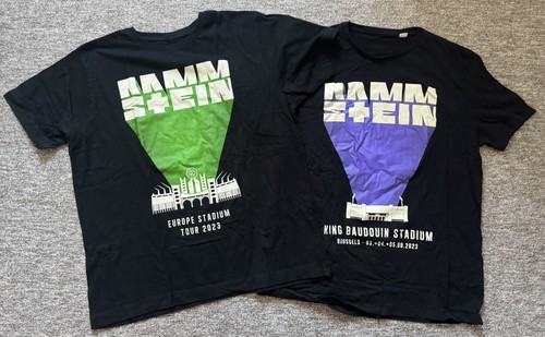 Tourshirt rammstein europe - tourshirt,