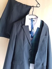Anzug 5 Teilig Sakko  Hose Weste Fliege Hemd Gr.  170 - 176 