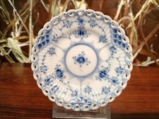 ROYAL COPENHAGEN Denmark MUSSELMALET Vollspitze - kleiner Teller Ø 11cm 612